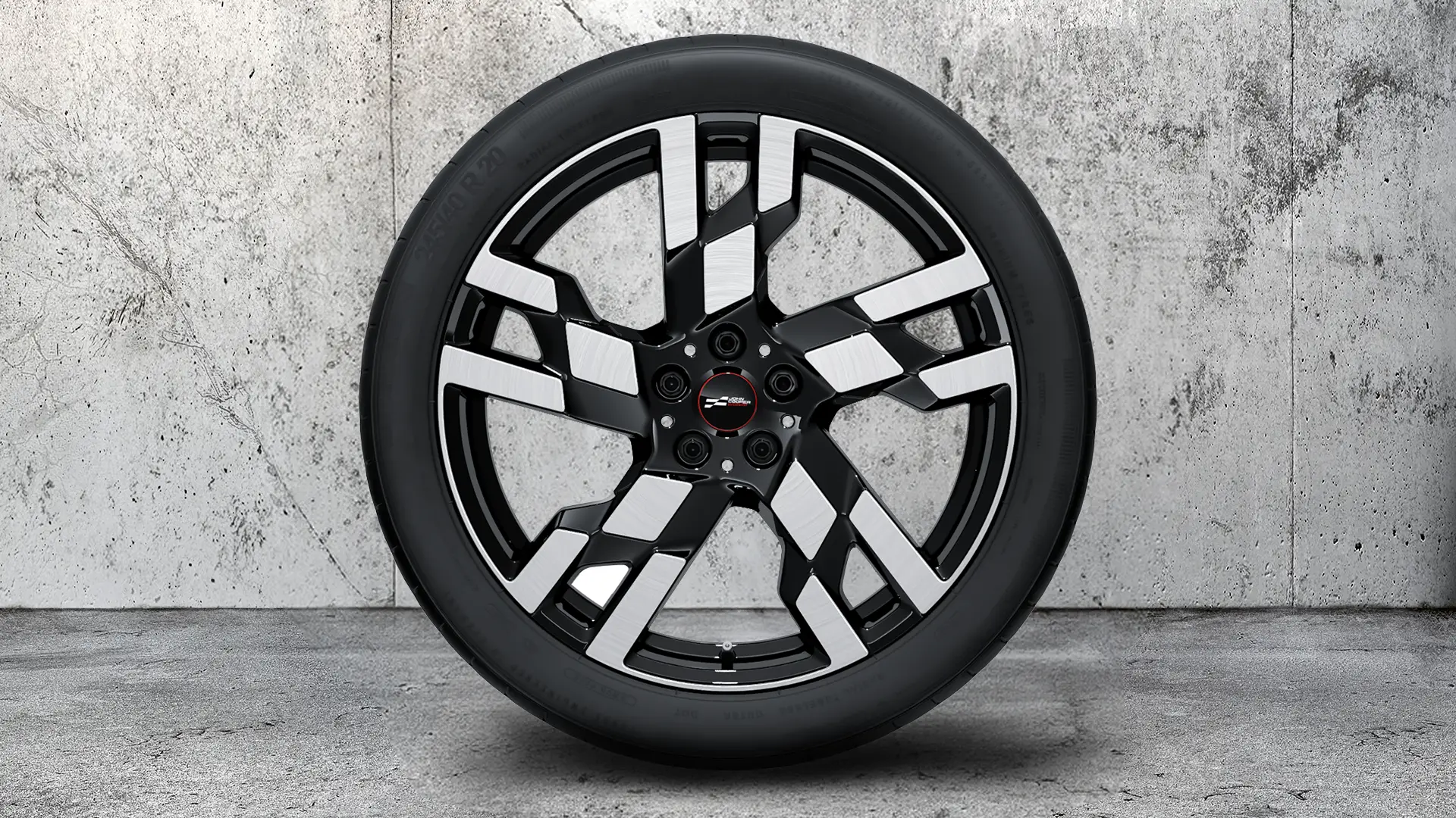 20" JCW FLAG SPOKE 949 (JET BLACK UNI).