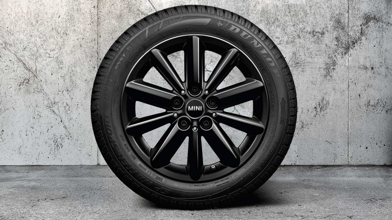 16" Mini radial spoke – jet black – 508